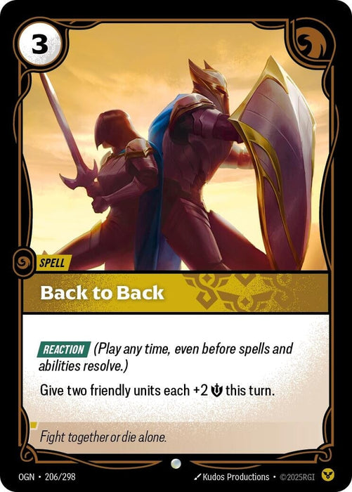 Back to Back (206/298) 