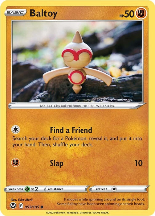 Baltoy (093/195) [Sword & Shield: Silver Tempest] 