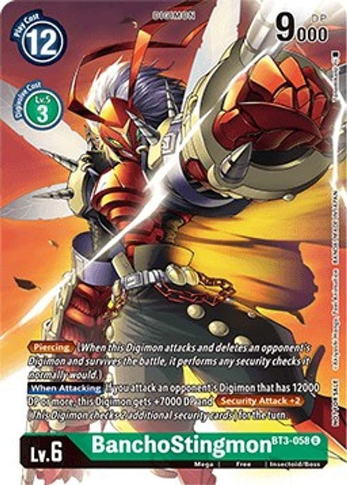 BanchoStingmon (Across Time Pre-Release) (#BT3-058 U) (Release Special Booster 1.5) Near Mint 