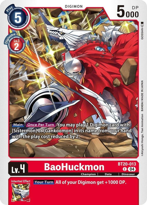 BaoHuckmon (#BT20-013 C) (Release Special Booster 2.5) Near Mint 