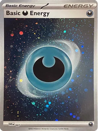 Basic Darkness Energy (007) (Cosmos Holo) [Scarlet & Violet: Base Set] 