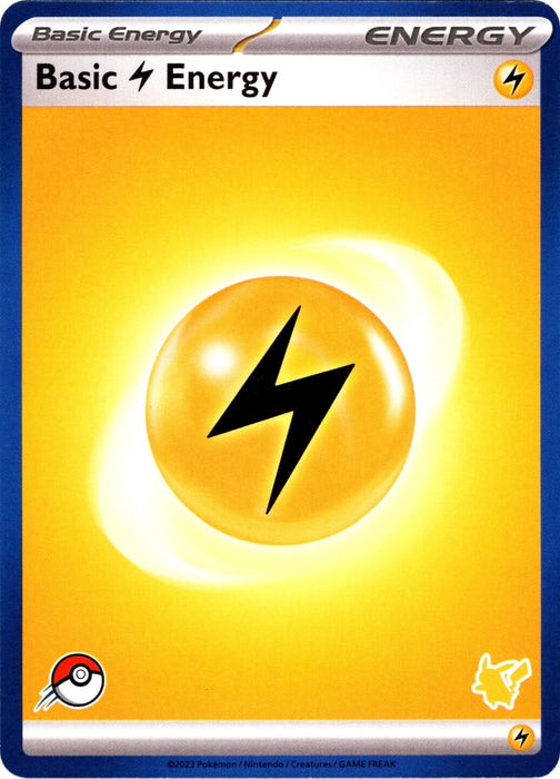 Basic L Energy (Blue Border) [My First Battle] 