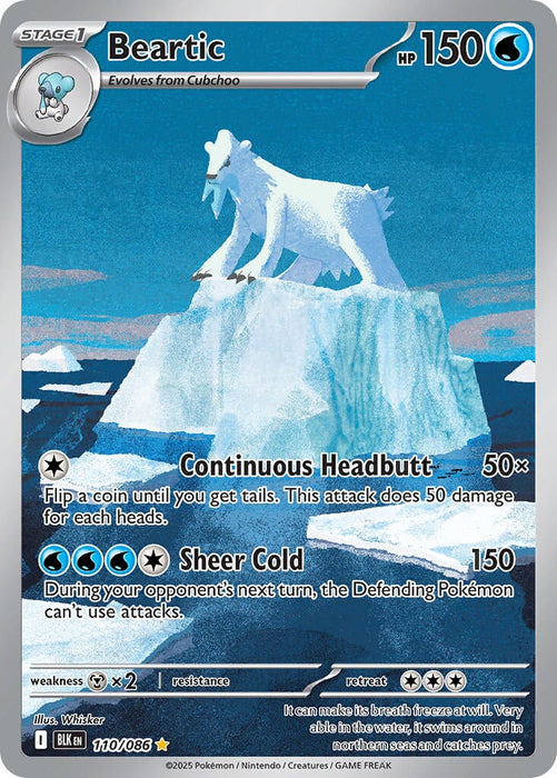 Beartic (110/086) [Scarlet & Violet: Black Bolt] 