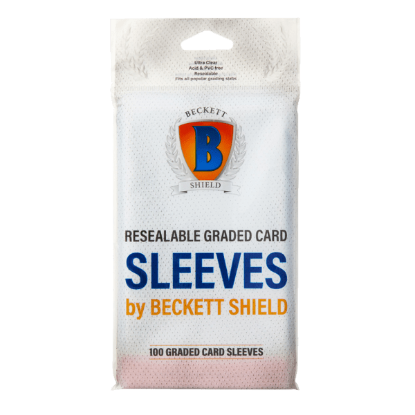 Beckett Shield Resealable Graded Card Sleeves (100) — Manta Trading