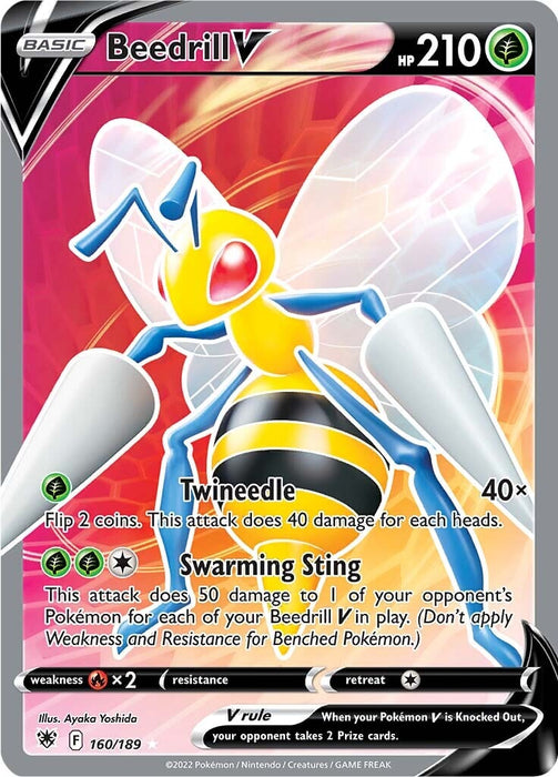 Beedrill V (160/189) [Sword & Shield: Astral Radiance] 