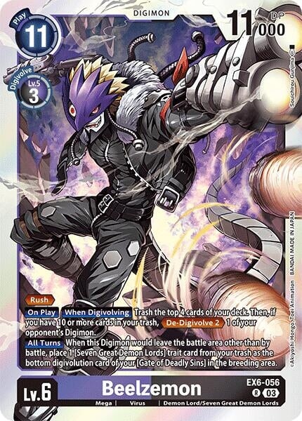 Beelzemon (EX6-056 R) 