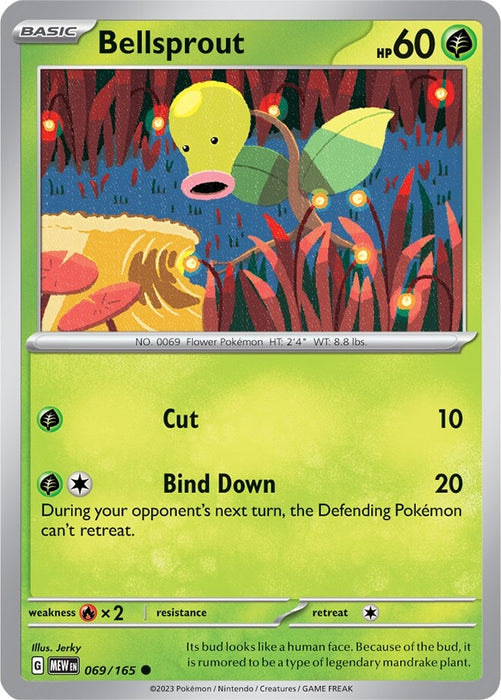 Bellsprout (069/165) [Scarlet & Violet: 151] 