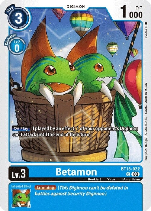 Betamon (BT15-022 C) 