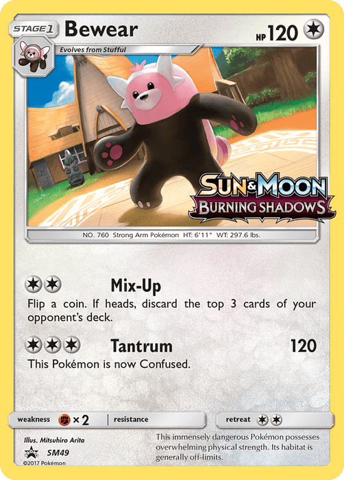 Bewear (SM49) [Sun & Moon: Black Star Promos] 