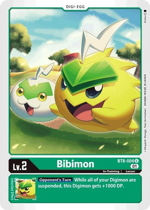Bibimon (#BT8-004 U) (New Awakening) Near Mint 