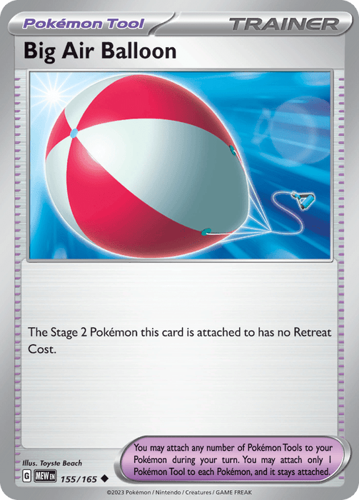 Big Air Balloon (155/165) [Scarlet & Violet: 151] 