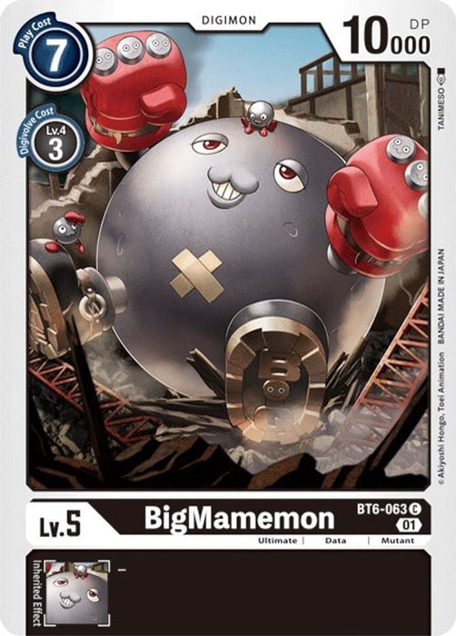 BigMamemon (#BT6-063 C) (Double Diamond) Near Mint 