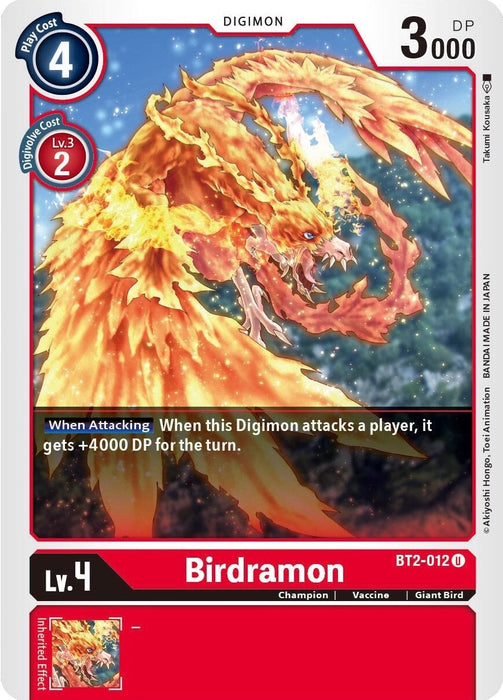Birdramon - BT2-012 (BT2-012 U) 
