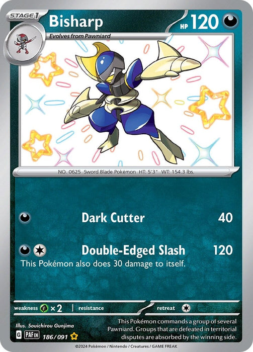 Bisharp (186/091) [Scarlet & Violet: Paldean Fates] 