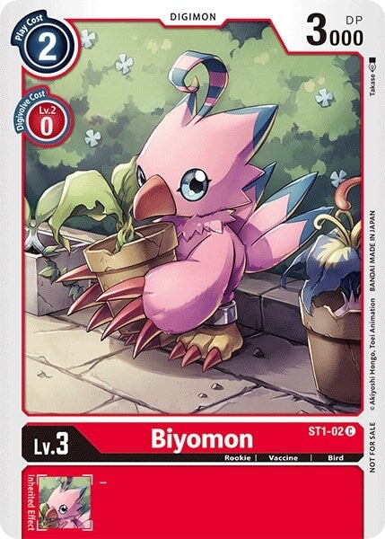 Biyomon (Official Tournament Pack Vol.3) (ST1-02 C) 