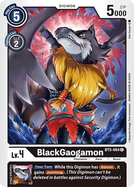 BlackGaogamon (BT5-064 C) 