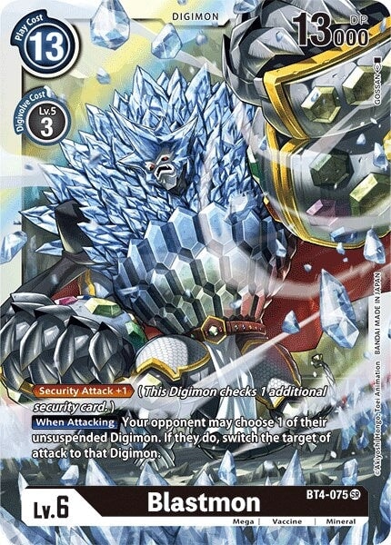 Blastmon (BT4-075 SR) 