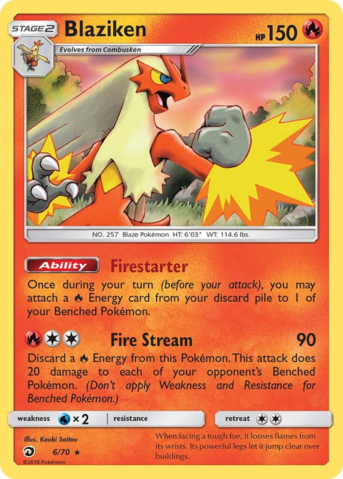 Blaziken (Dragon Majesty) [Deck Exclusives] 