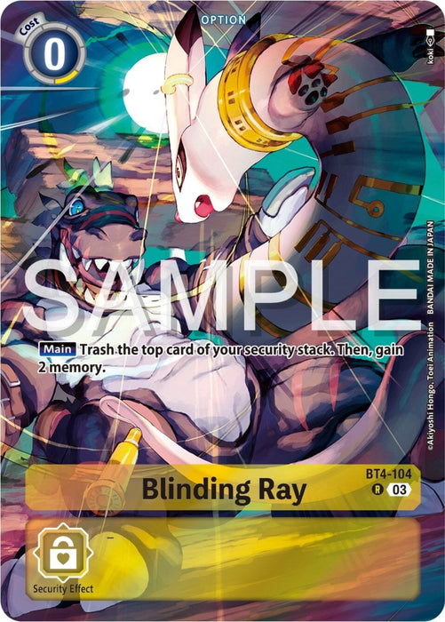 Blinding Ray (Bonus Pack) (BT4-104 R) 