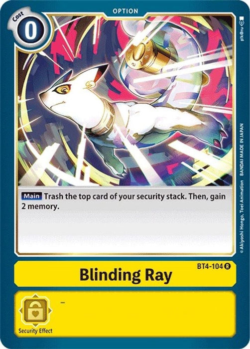 Blinding Ray (#BT4-104 R) (Great Legend) Near Mint 