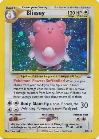 Blissey (2/64) [Neo Revelation Unlimited] 