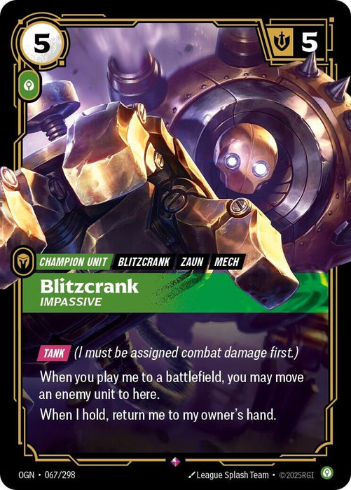 Blitzcrank - Impassive (067/298) 