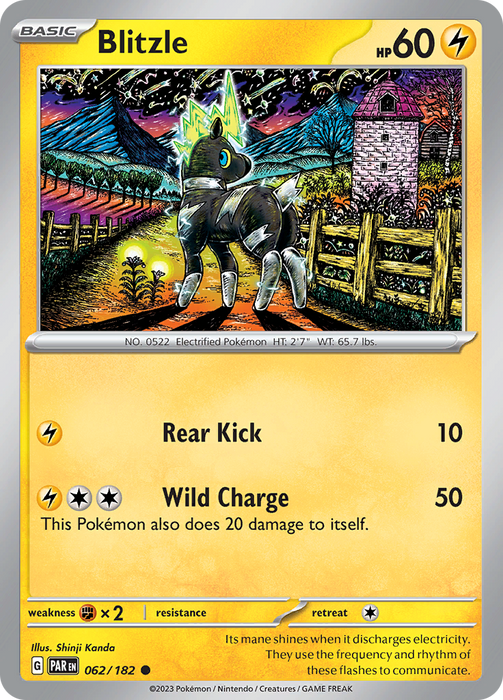Blitzle (062/182) [Scarlet & Violet: Paradox Rift] 