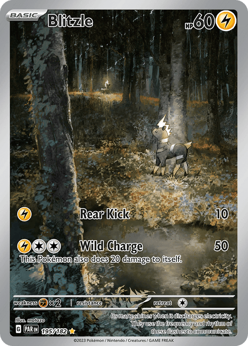 Blitzle (195/182) [Scarlet & Violet: Paradox Rift] 