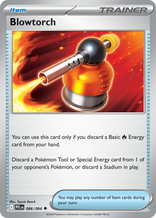 Blowtorch (086/094) [Mega Evolution: Phantasmal Flames] 