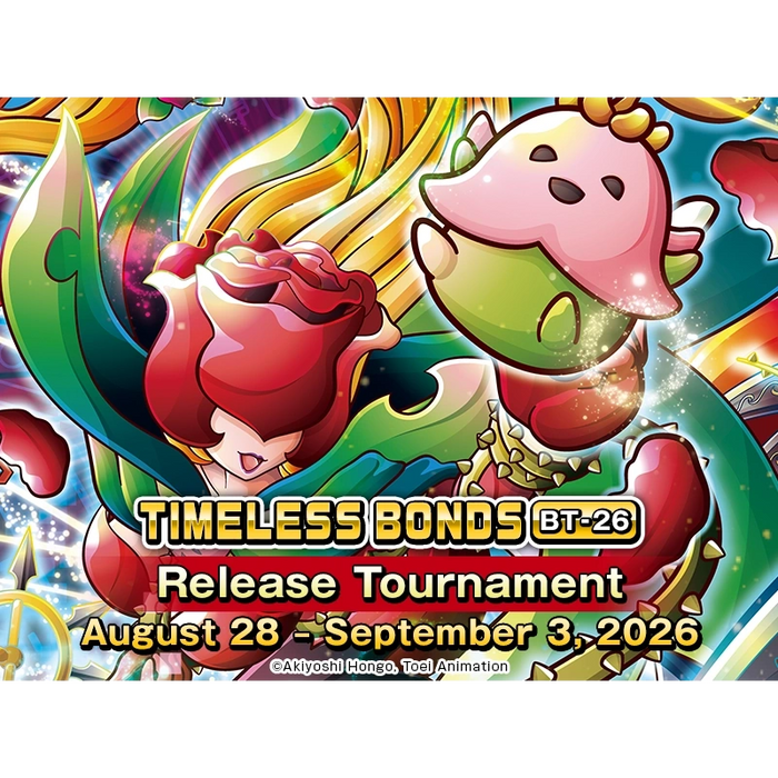 Digimon - Timeless Bonds [BT-26] Prerelease Event - August 29th