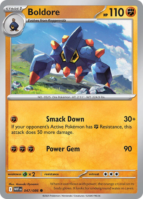 Boldore (047/086) [Scarlet & Violet: White Flare] 