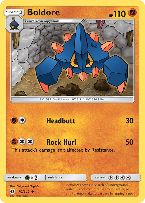 Boldore [SM Base Set] 