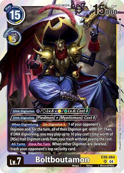 Boltboutamon (EX8-064 SR) 
