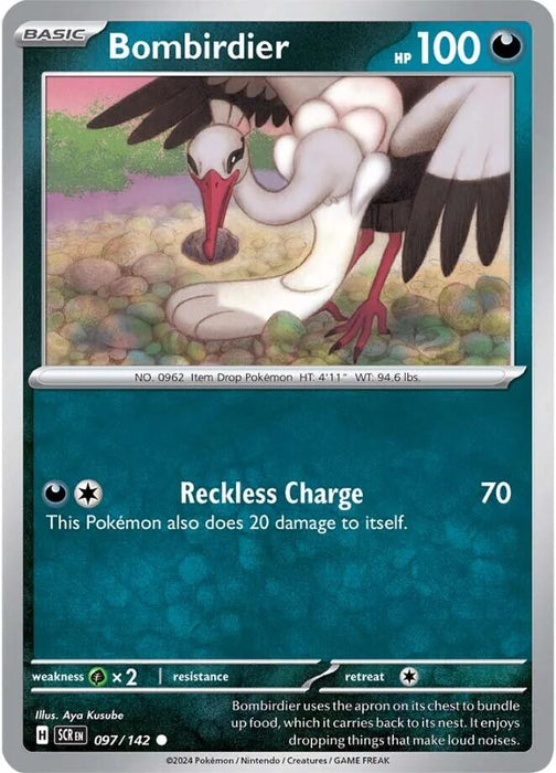 Bombirdier (097/142) [Scarlet & Violet: Stellar Crown] 