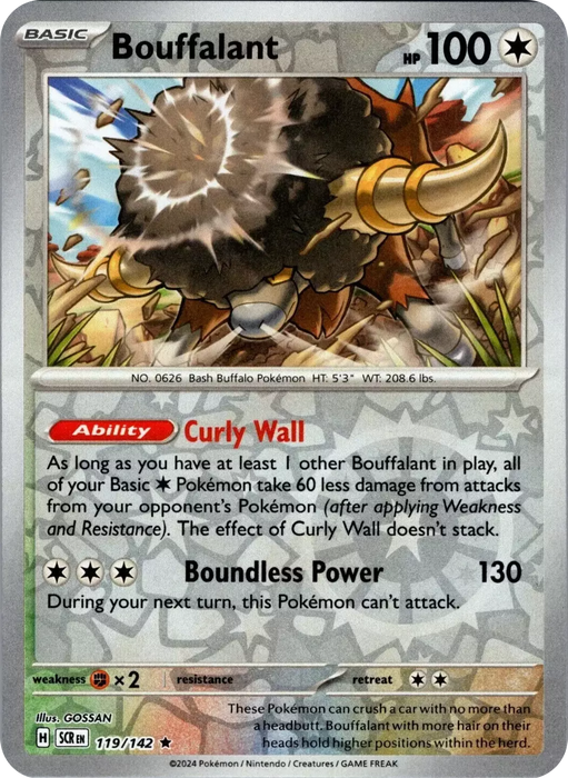 Bouffalant (119/142) [Scarlet & Violet: Stellar Crown] 