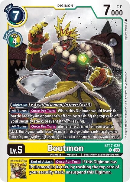 Boutmon (BT17-036 U) 