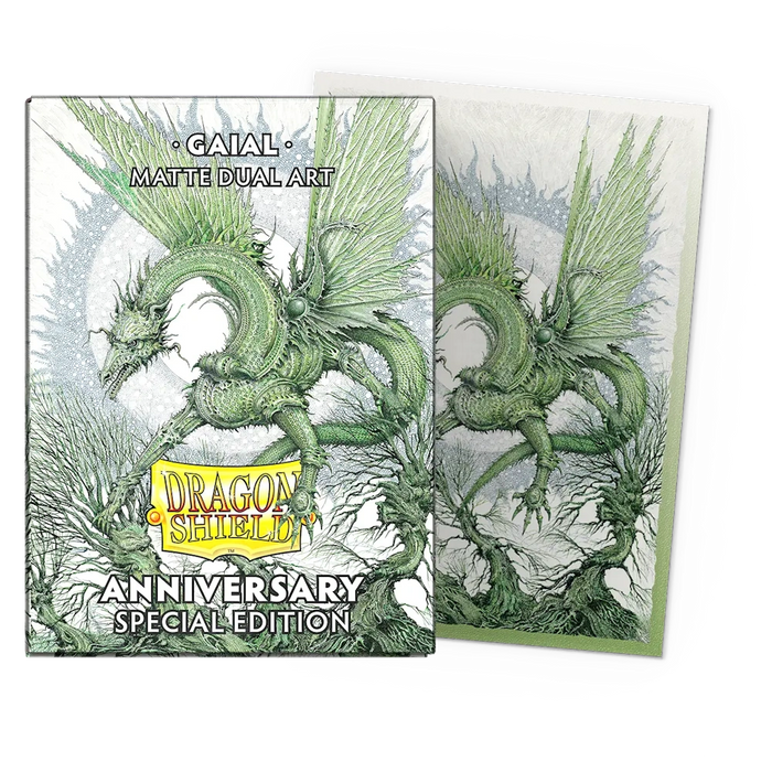 Dragon Shield Matte Dual Art Sleeves - Gaial - Standard Size (100)