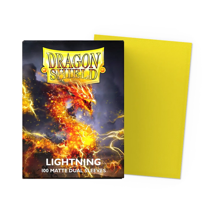 Dragon Shield Matte Dual Sleeves - Lightning - Standard Size (100)