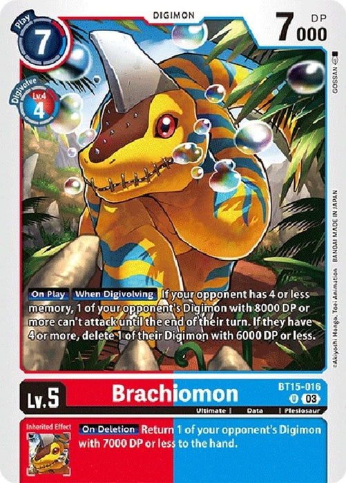 Brachiomon (#BT15-016 U) (Exceed Apocalypse) Near Mint 