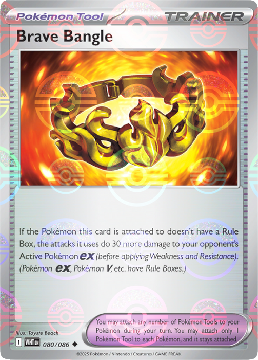 Brave Bangle (080/086) (Poke Ball Pattern) [Scarlet & Violet: White Flare] 