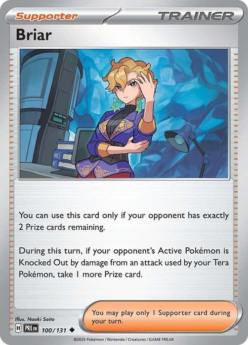 Briar (100/131) [Scarlet & Violet: Prismatic Evolutions] 