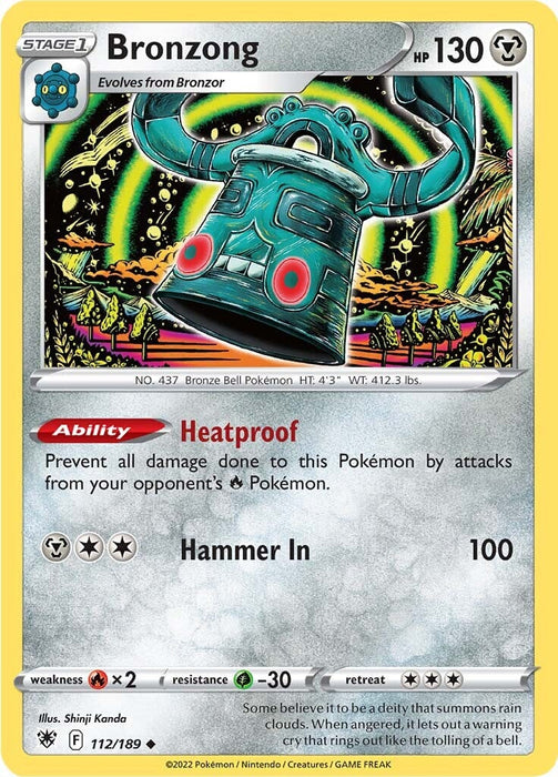 Bronzong (112/189) [Sword & Shield: Astral Radiance] 