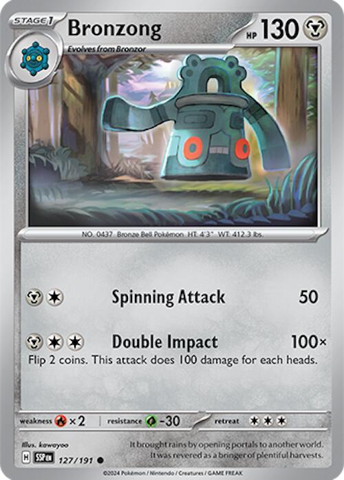 Bronzong (127/191) [Scarlet & Violet: Surging Sparks] 