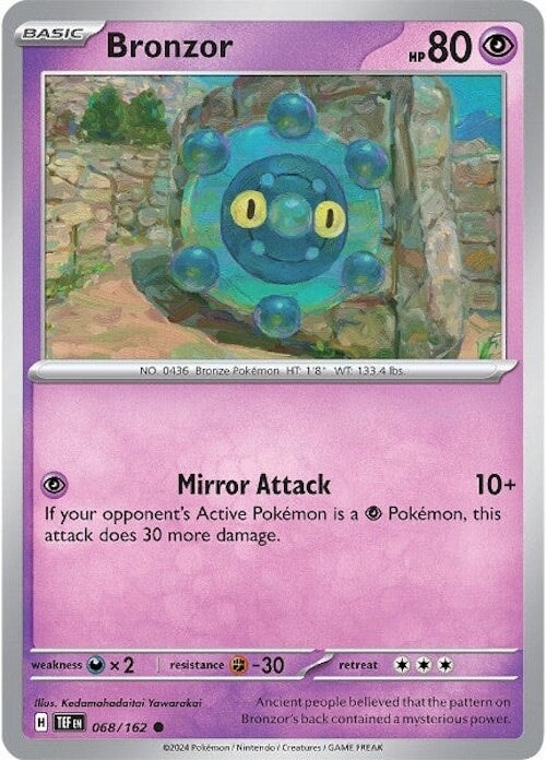 Bronzor (068/162) [Scarlet & Violet: Temporal Forces] 