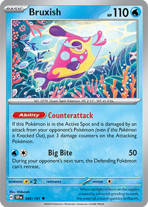 Bruxish (049/191) [Scarlet & Violet: Surging Sparks] 