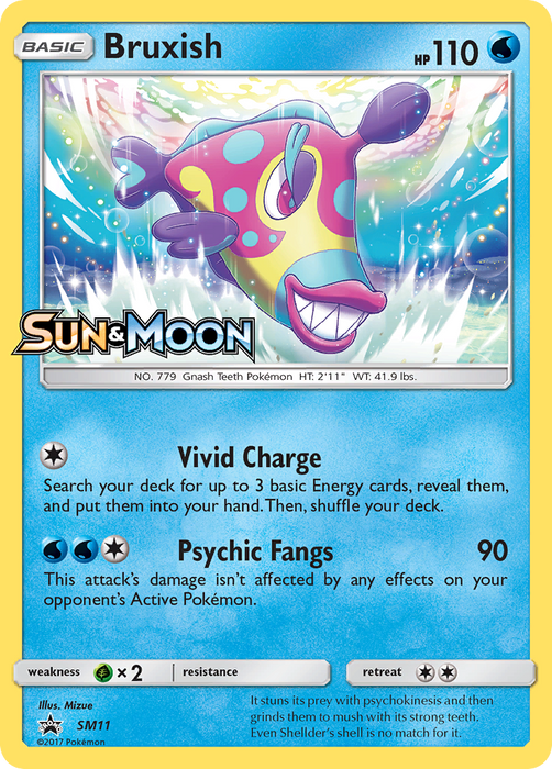 Bruxish (SM11) [Sun & Moon: Black Star Promos] 