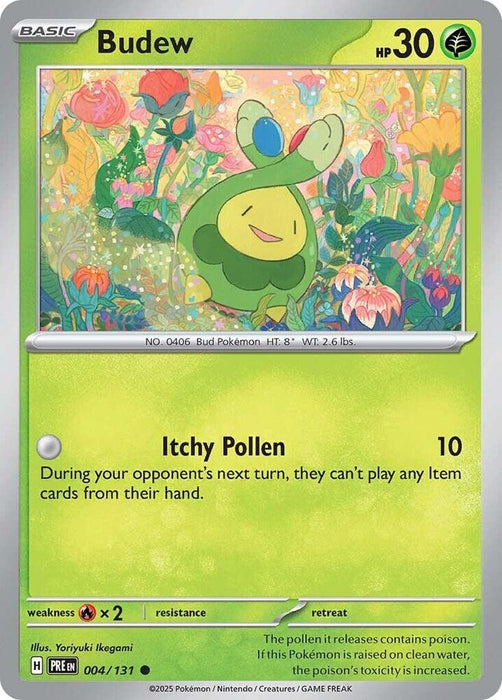 Budew (004/131) [Scarlet & Violet: Prismatic Evolutions] 