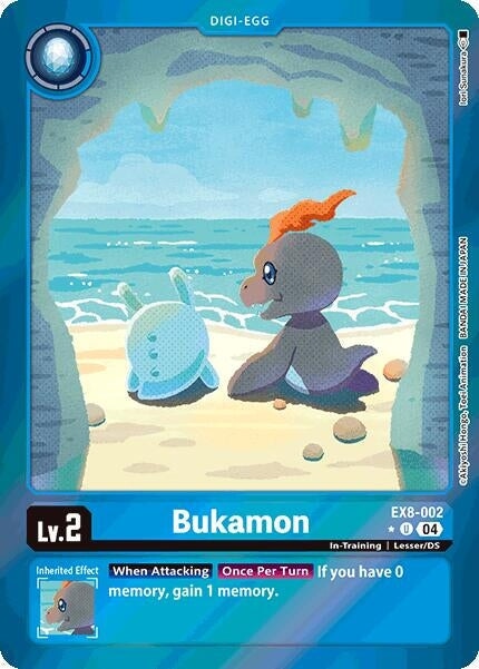 Bukamon (Limited Foil) (EX8-002 U) 