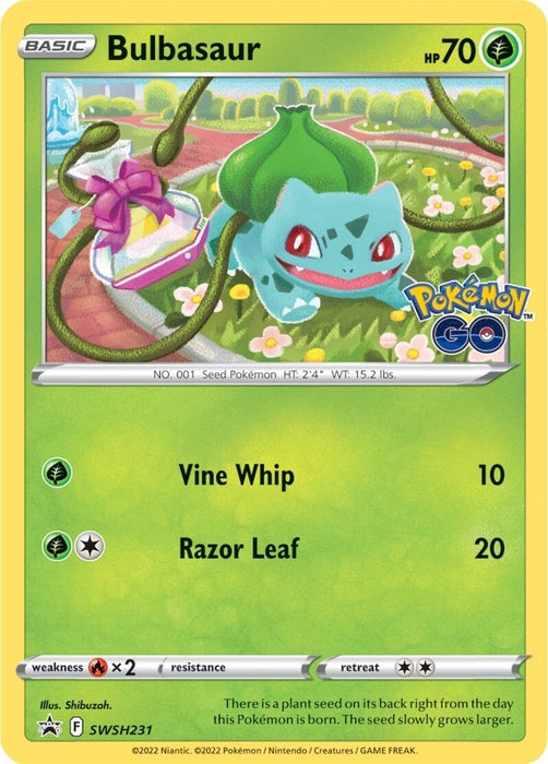 Bulbasaur (SWSH231) [Sword & Shield: Black Star Promos] 