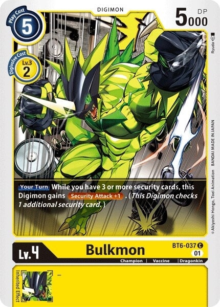 Bulkmon (BT6-037 C) 